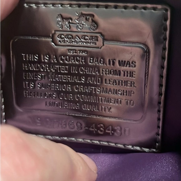 Coach Crossbody  Canvas bag Vintage Y2K vibes - Picture 6 of 8